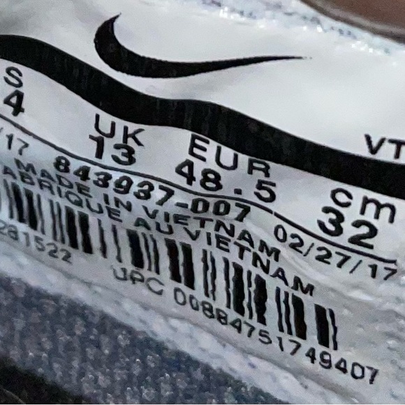 Nike Train Speed 4 Cross Trainers, Pure Platinum/Cool Grey / Orange - Picture 5 of 5